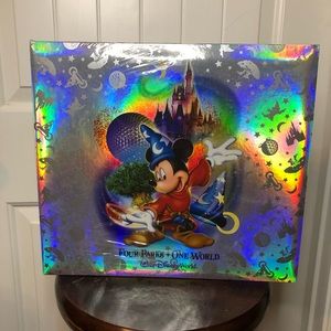 Disney ‘Four Parks - One World’ Sorcerer Mickey Mouse Scrapbook